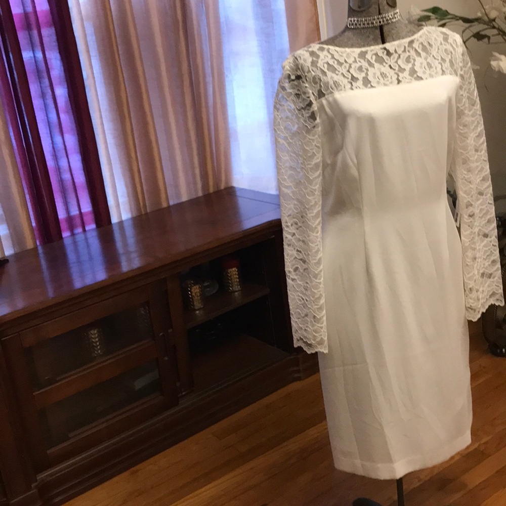 White dress